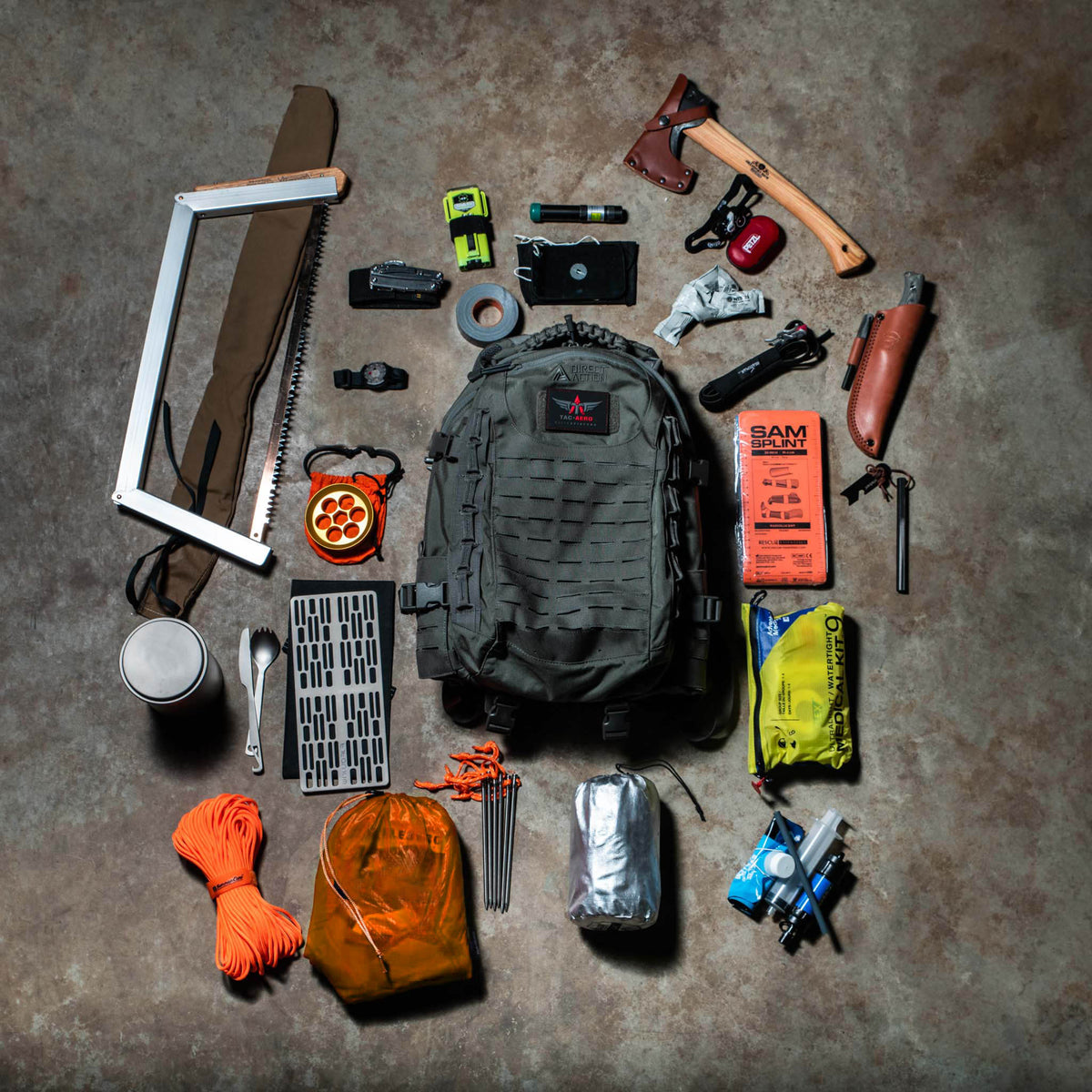 pilot survival gear TacAero Aviation Survival Kit