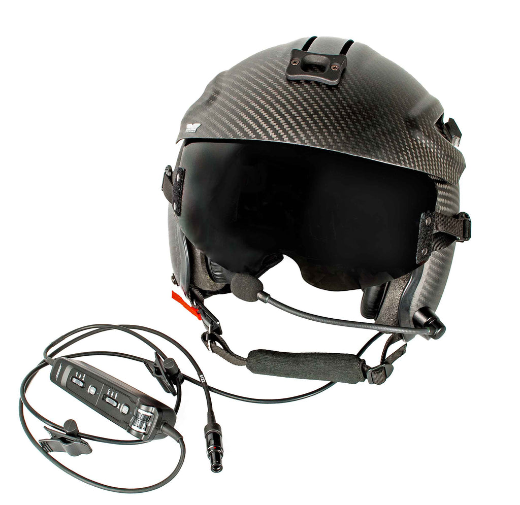aviation style motorcycle helmet TacAero Bush Helmet